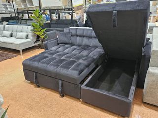 OFERTON DE SOFA CAMA CHAISE LONGUE CON ARCON