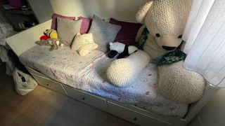 Cama nido IKEA blanca 3 cajones