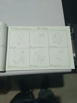 Catálogo Kawasaki KDX220R Piezas Recambio