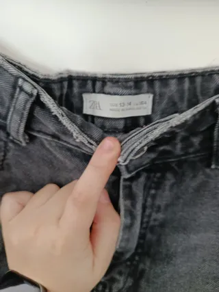 Pantalón Zara negro adolescente