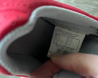 Botas fútbol sala niño/niña Talla 35