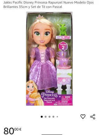 Disney Princess Rapunzel y Pascal Set de Té