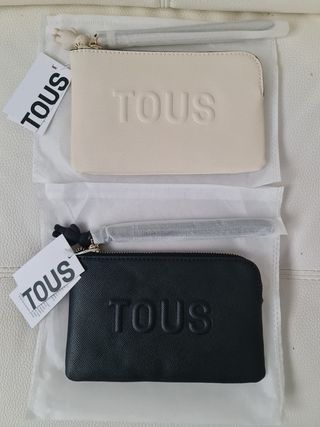 Neceser TOUS Beige y Negro