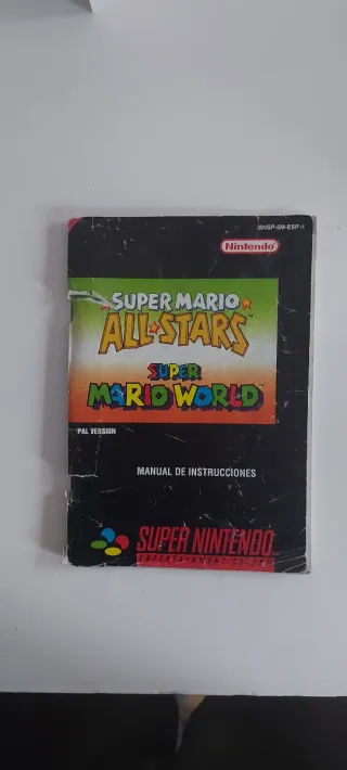 Manual Super Mario All Stars Super Nintendo