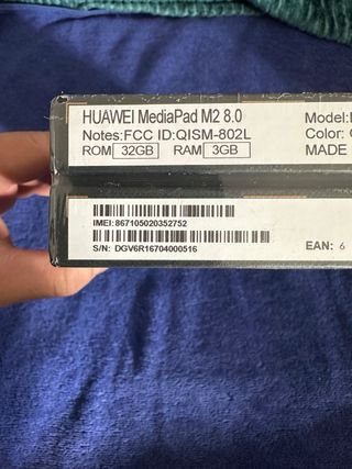 Huawei MediaPad M2 8.0 precintado