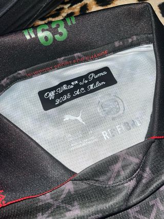 Camiseta Fútbol Puma x Off-White 63