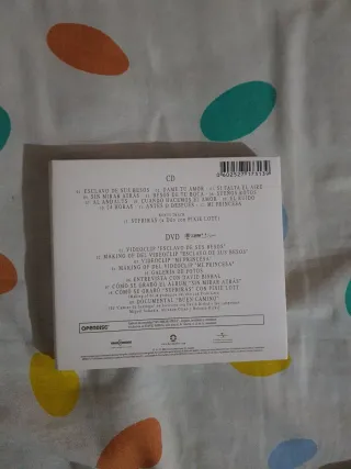 CD y DVD David Bisbal Sin Mirar Atrás