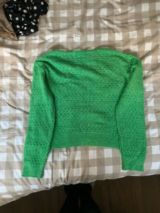 Jersey verde de punto