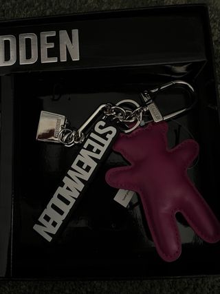 Monedero/Bolso Mano Steve Madden Negro + Llavero