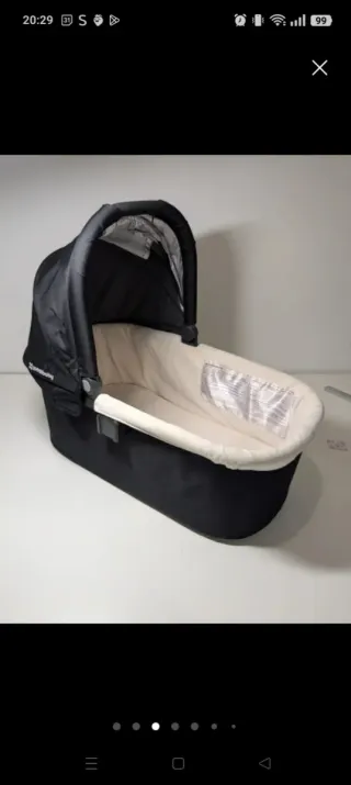 Capazo UPPAbaby Cruz Negro