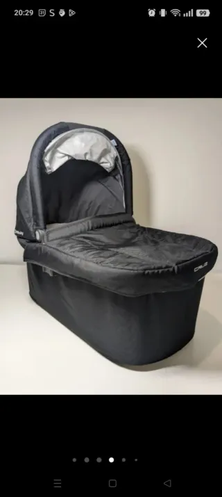 Capazo UPPAbaby Cruz Negro