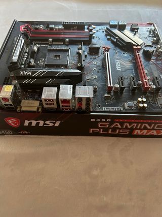 MSI B450 Gaming Plus MAX Placa Base