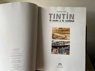 LIBRO TINTIN - EL SUENO Y LA REALIDAD