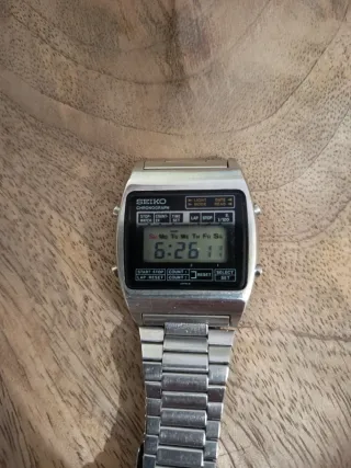 Reloj Seiko Chronograph Digital Vintage