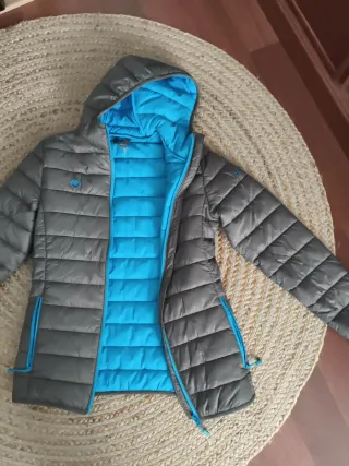 Plumas Mujer IZAS Gris/Azul