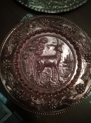 Platos de cobre y latón