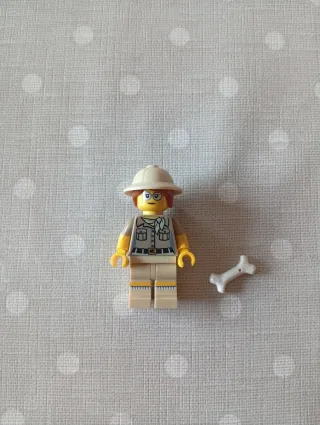 Lego minifigura serie 13 paleontóloga