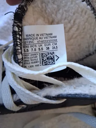 Converse Invierno Forradas Talla 38