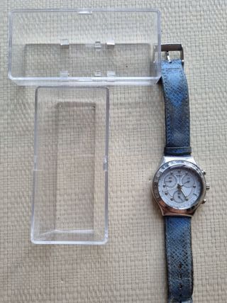 Orologio Swatch Chrono Argento 1993