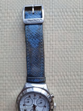 Orologio Swatch Chrono Argento 1993