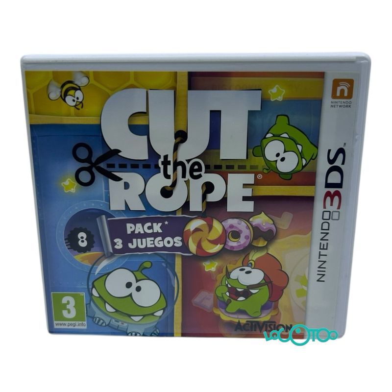 Imagen de Cut the Rope Pack 3 Juegos Nintendo 3DS