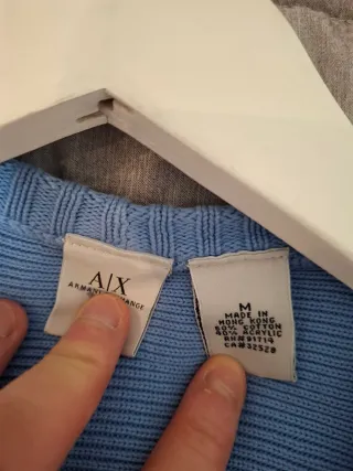 Polo manga larga Armani Exchange