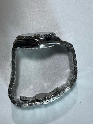 Reloj Rolex Land-Dweller Azul y Plateado