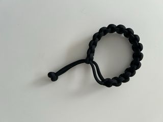 Pulsera Paracord Negra Ajustable