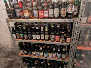 Colección Botellas Cerveza Vacías