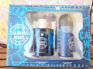 Set Colonia y Desodorante Casual Wear hombre
