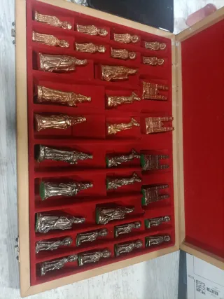 Figuras Ajedrez Notre Dame Bronce