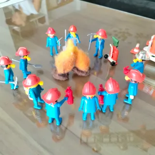 Camión Bomberos Playmobil Escalera