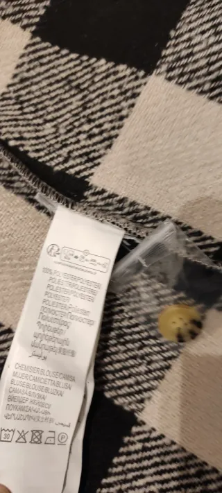 Chaqueta cuadros niña