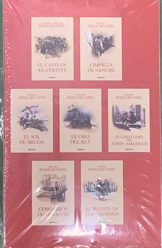 Libros El capitán Alatriste:  edición pack