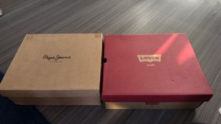 Botines negros y blancos Talla 37