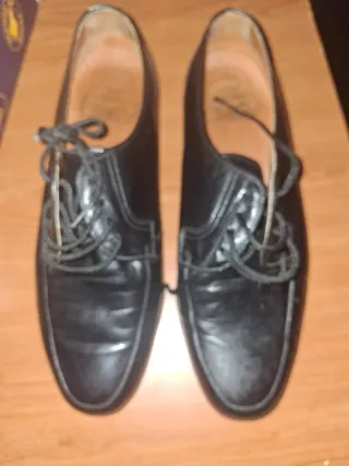 Zapatos de piel BLARDO'S negros talla 44