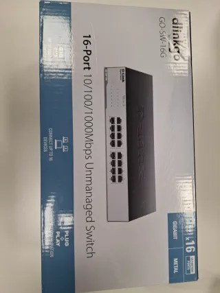 Switch D-Link GO-SW-16G 16 Puertos Gigabit