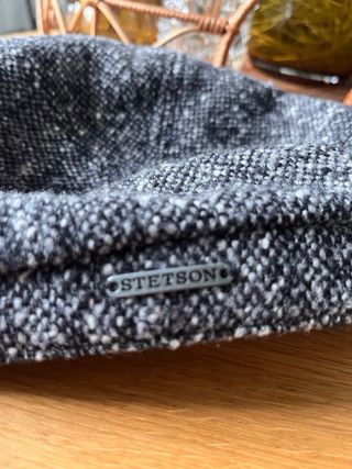 Gorra Stetson Lana Gris y Negra