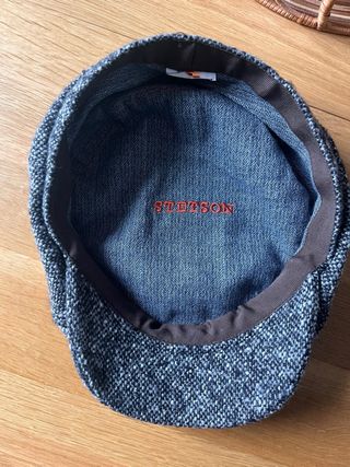 Gorra Stetson Lana Gris y Negra