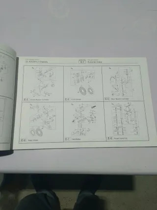 Catálogo Kawasaki KX250 L3 Piezas Recambio