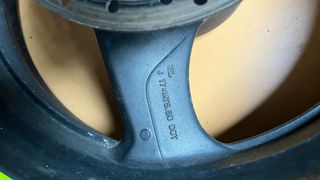 Llanta Trasera Honda CB600F Hornet en color negro