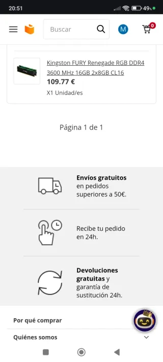 MSI Gaming PC Componentes