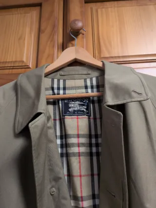 Gabardina hombre Burberry Marrón Talla XXXL