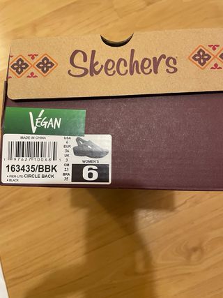 Sandalias Skechers Negras