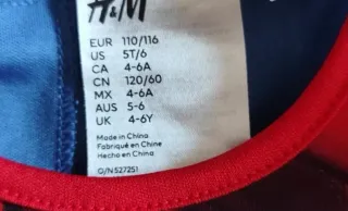 Disfraz Spiderman Talla Infantil