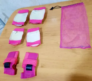 Protecciones patinaje niña Juguettos talla S