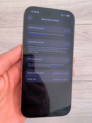 iPhone 16 Pro 128GB Blanco Perla