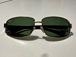 Gafas de sol Ray-Ban RB9024 doradas/verdes