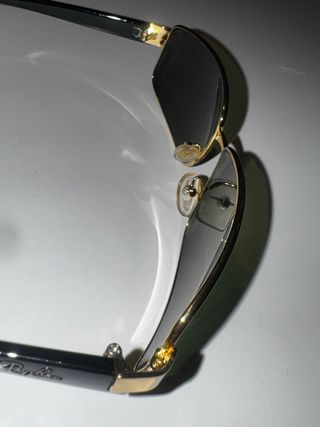 Gafas de sol Ray-Ban RB9024 doradas/verdes