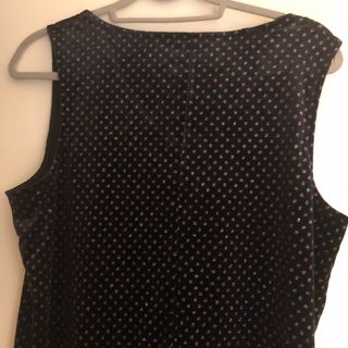 Vestido negro con brillos